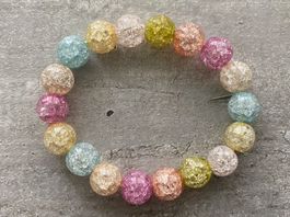 Zuckersüsses Heilstein Armband - Crushed Ice Quartz ✨