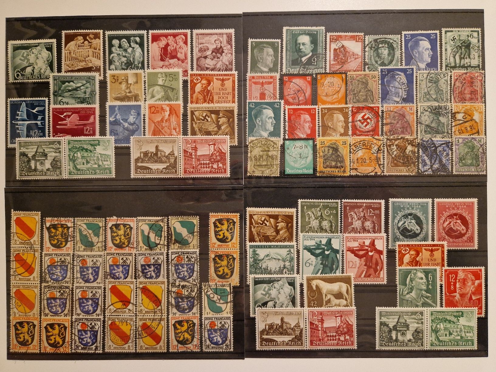 Alle Briefmarken: Deutsches Reich Briefmarken – Gebraucht aus St. Gallen von Enrico_SG