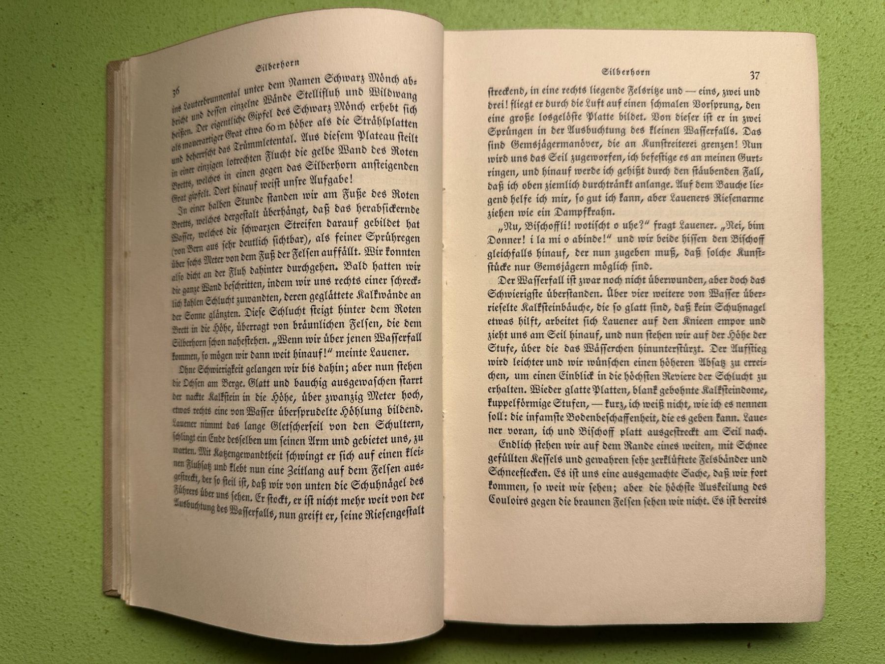 Libri: Edmund von Fellenberg: Der Ruf der Berge. – Usato da Zürich venduto da allp 4