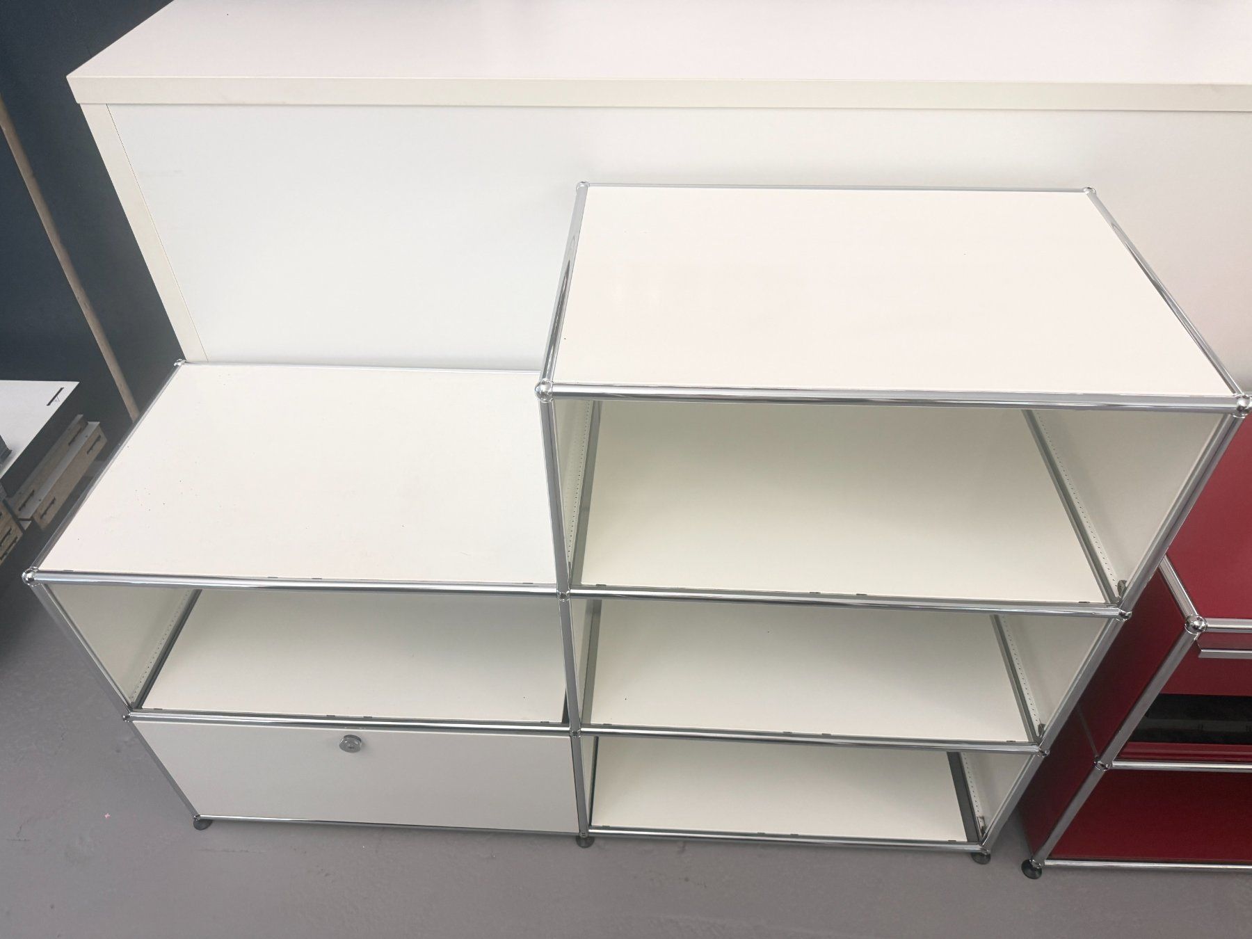 USM Cassettiere: USM Haller Sideboard - Regal weiss – Usato da Pfäffikon SZ venduto da xevo_Networks 6