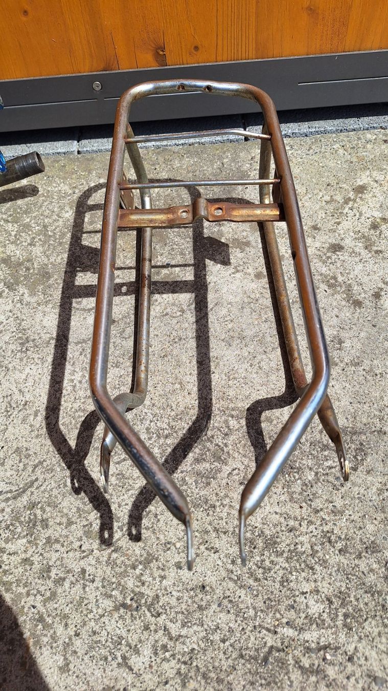 Parti ricambio per ciclomotori: Puch Maxi Gabel( Original!), Gebäckträger Maxi S – Difettoso da Alchenstorf venduto da Lotti1987 1