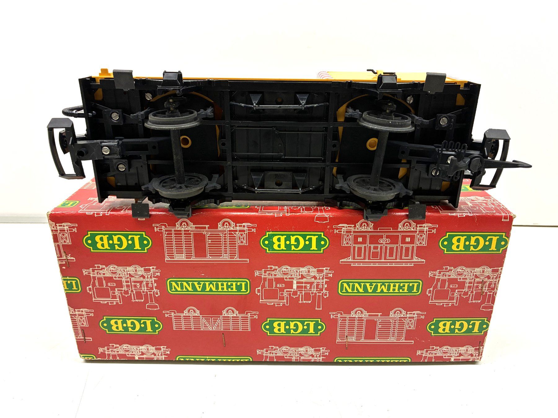 LGB Modelleisenbahnen: LGB 4042= Kranwagen Matra Diesel - gelb – Gebraucht aus Thun von retoolinoo 6