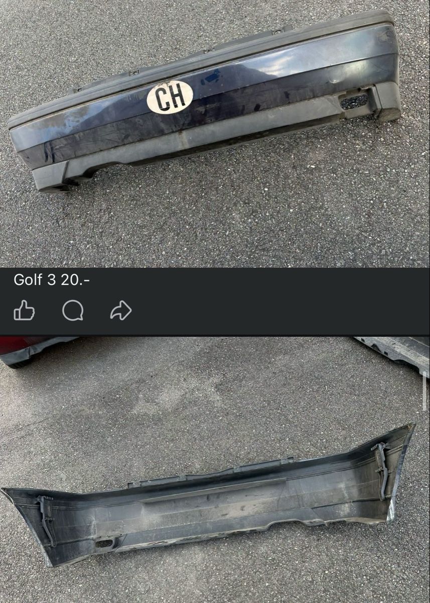 Volkswagen Alle Autoersatzteile: Lot par-chocs VW golf 3 – Gebraucht aus Muraz (Collombey) von Wolfdog1978 3