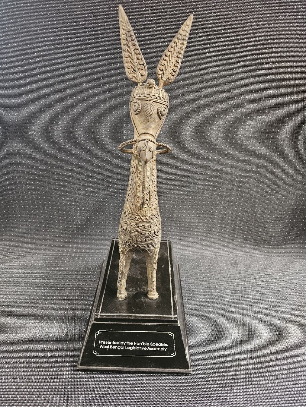 Sculture & Statue: Messingfigur "Pferd" Indien Vintage – Usato da Mümliswil venduto da Mizzi77
