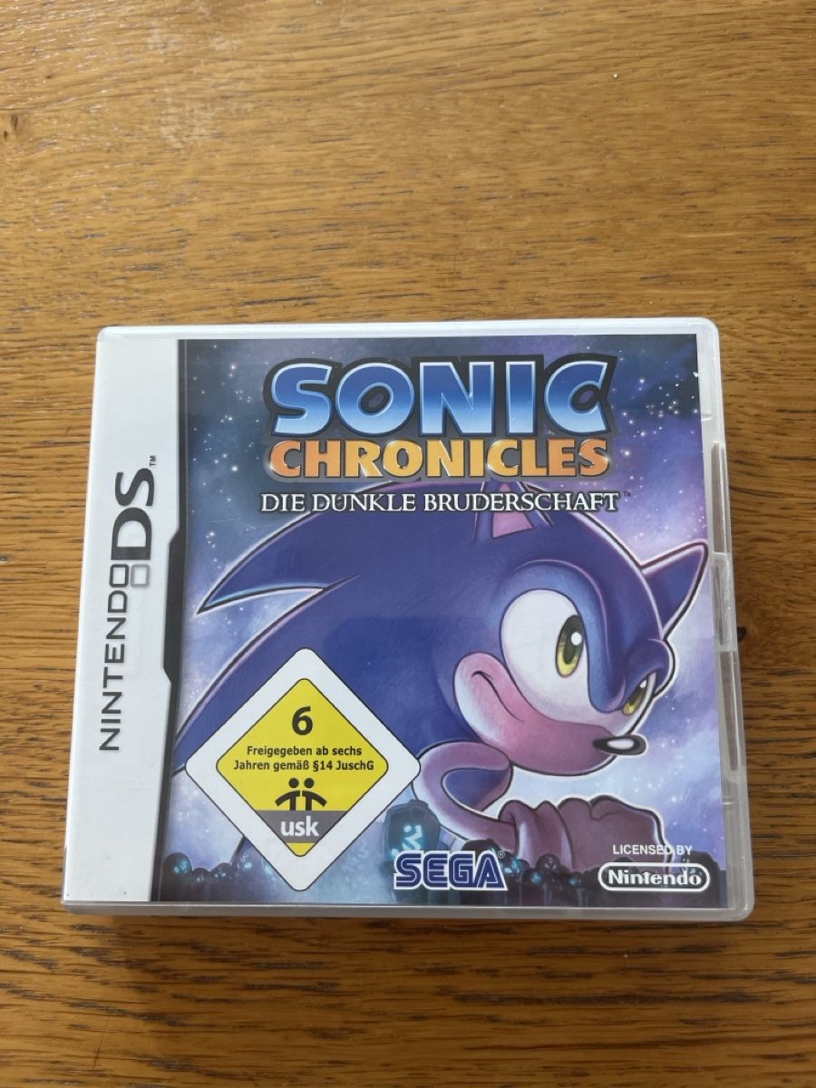 Nintendo Jeux: Nintendo DS Sonic Chronicles Die Dunkle Bruderschaft – Neuf (Voir description) à Flawil par kas_2tpb 1