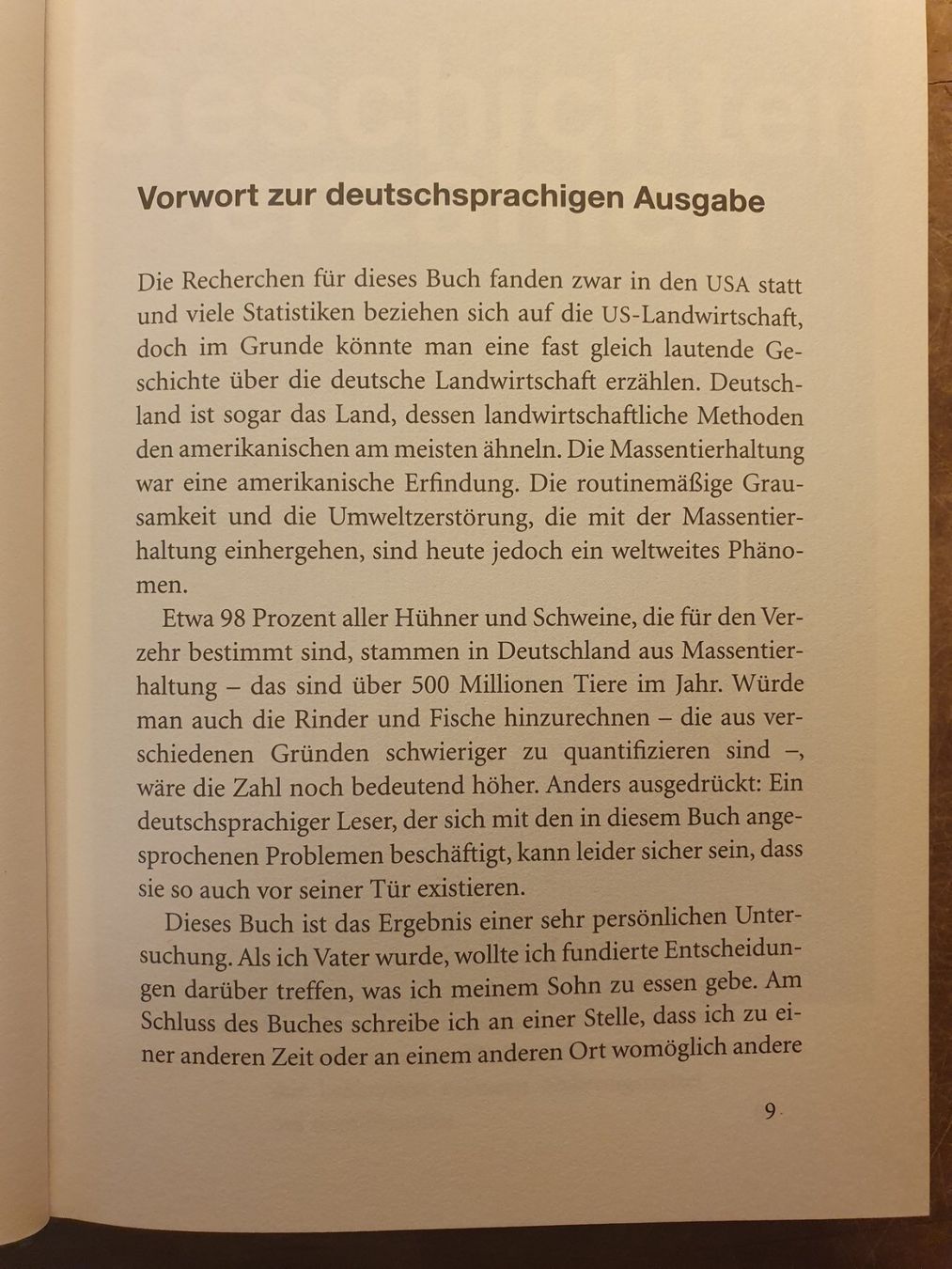 Bücher: Tiere Essen - Jonahtan Safran Foer – Gebraucht aus Zürich von dialout 3