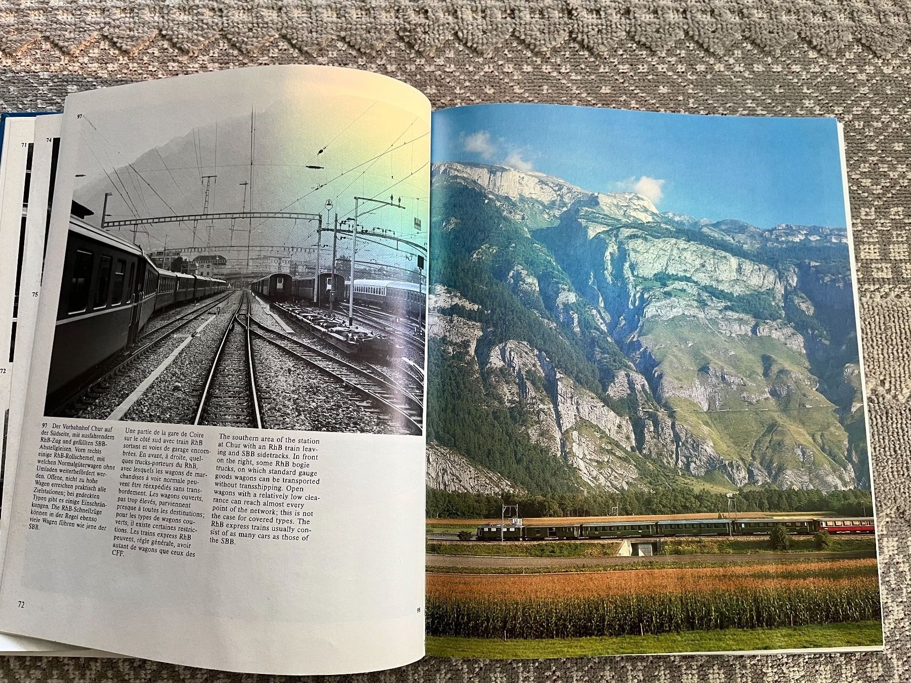 Libri: Les Chemins de fer Rhétiques, 1982 – Usato da Lausanne venduto da Kinga_Shopaholic 4