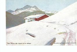Davos Graubünden: Schneelandschaft oberhalb von Davos