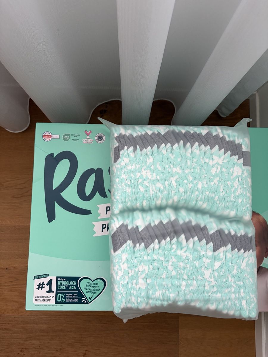 Bacs à couches & couches: Rascals Windeln 46 stück grösse 2 – Neuf avec emballage d'origine à Ebnat-Kappel par Mila07