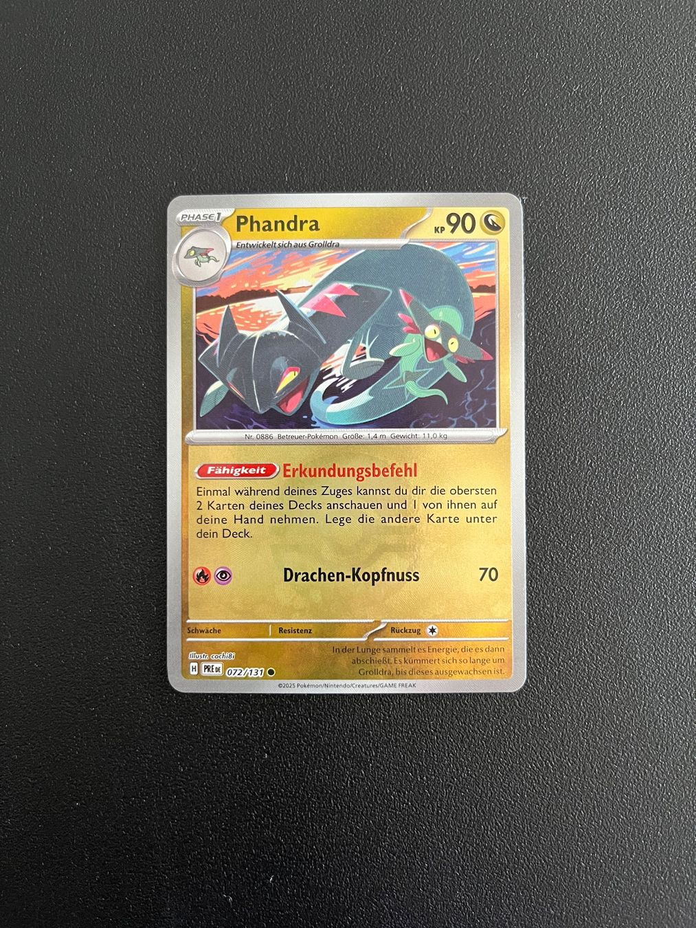 Pokémon Carte collezionabili: Pokémon Phandra 072/131 – Usato da Seuzach venduto da provenzano18