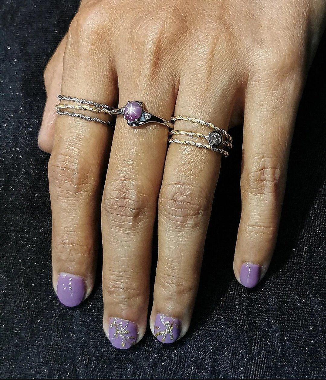 Ringe: Sternsaphir-Ring 1.07ct & Cognac-Brillanten – – Neu und originalverpackt aus Zürich von GOS08 3