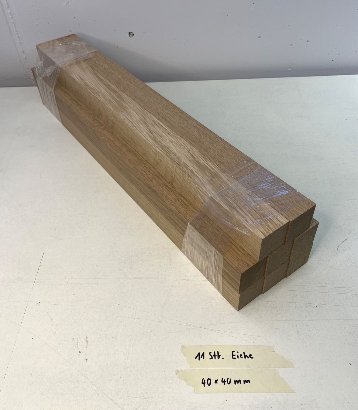 Articles en bois: 11 Kanteln Eiche, 40x40mm – Neuf (Voir description) à Weinfelden par Kathydoes 1