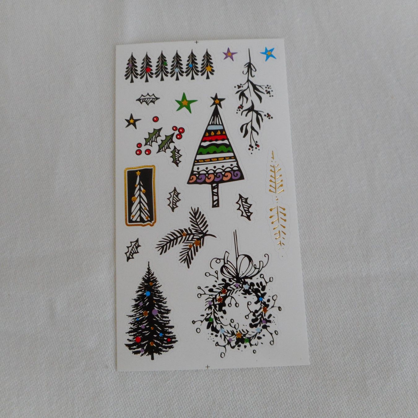 Sticker: Weihnachtssticker Tannenbaum – Nuovo (secondo la descrizione) da Niederlenz venduto da Berghem