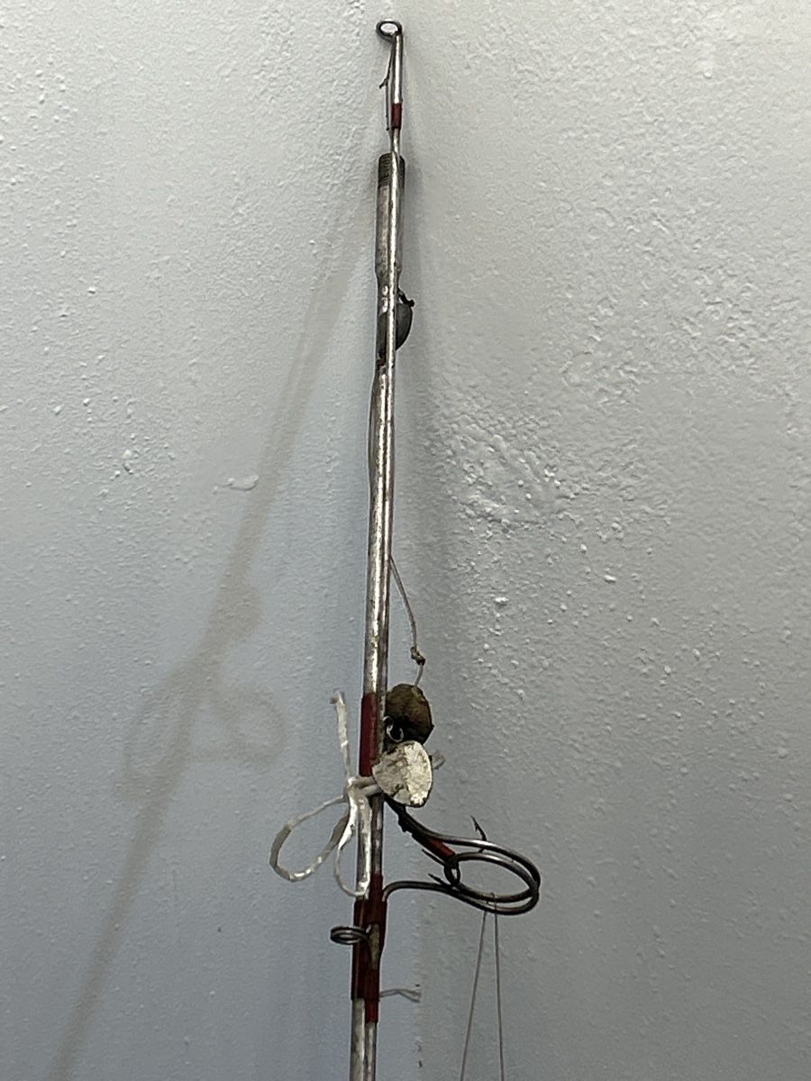 Canne da pesca: Fischerrute mit Rolle Vintage – Usato da Madiswil venduto da Bilranis1071 5