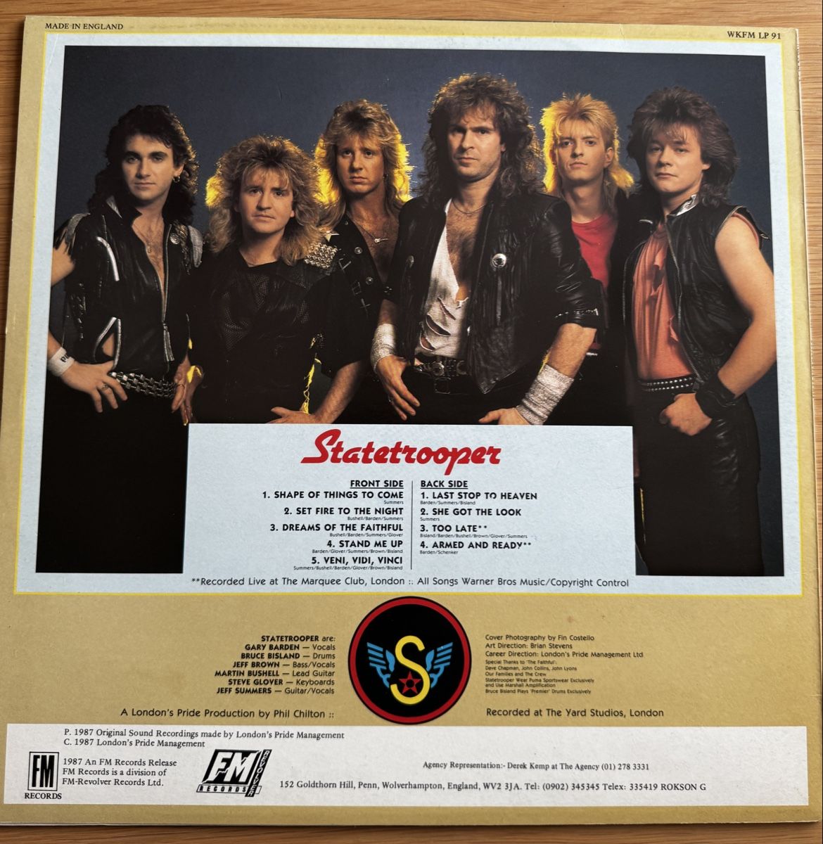 Schallplatten: LP Statetrooper – Gebraucht aus Tuggen von Ainslie-Man 1