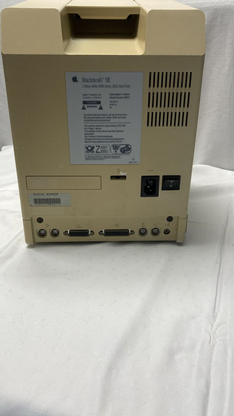 PCs: Apple Macintosh SE – Gebraucht aus Dietikon von Rima57 5