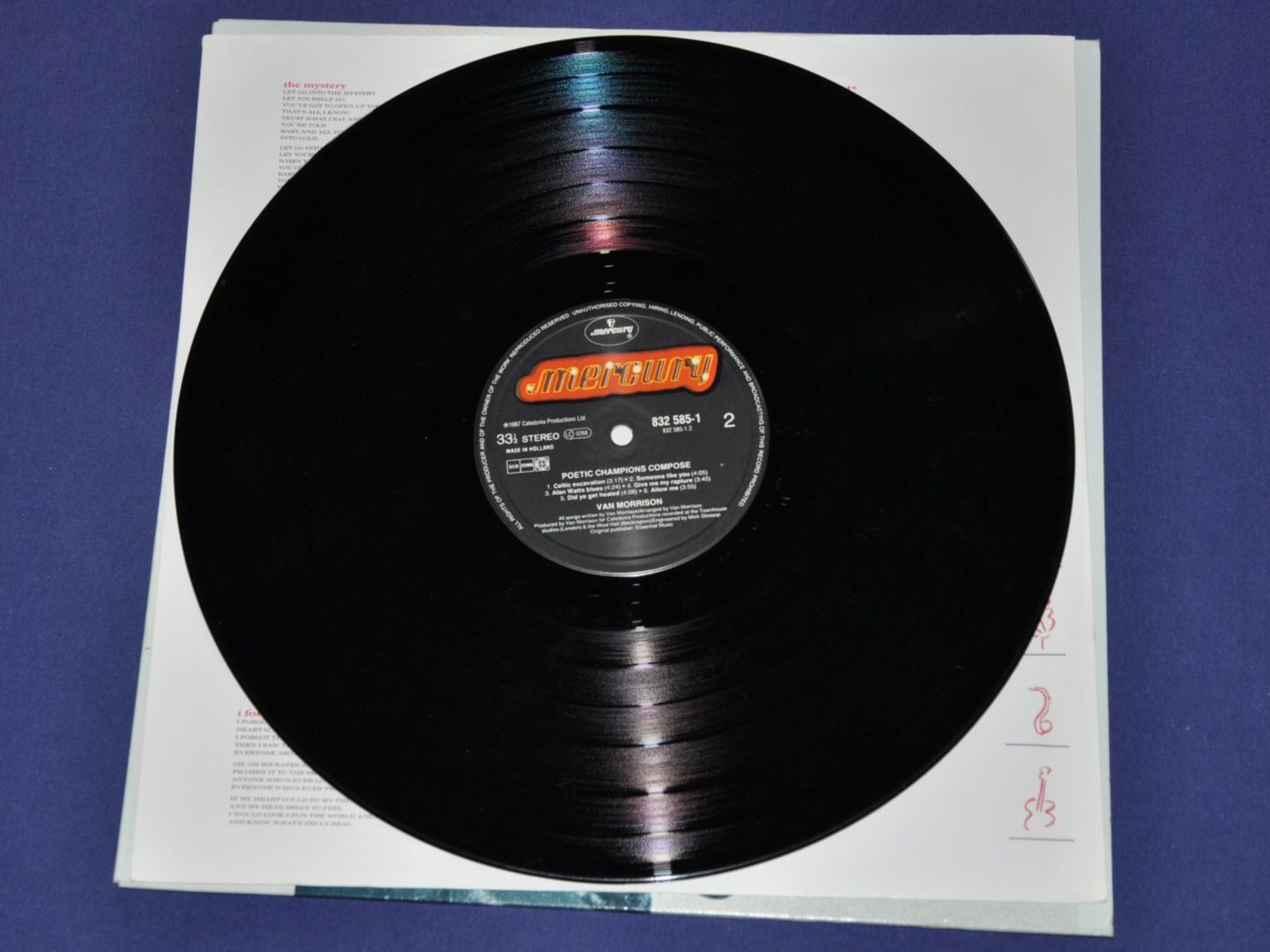 Dischi in vinile: LP Van Morrison - Poetic Champions Compose – Usato da Boll venduto da Theodora15 5