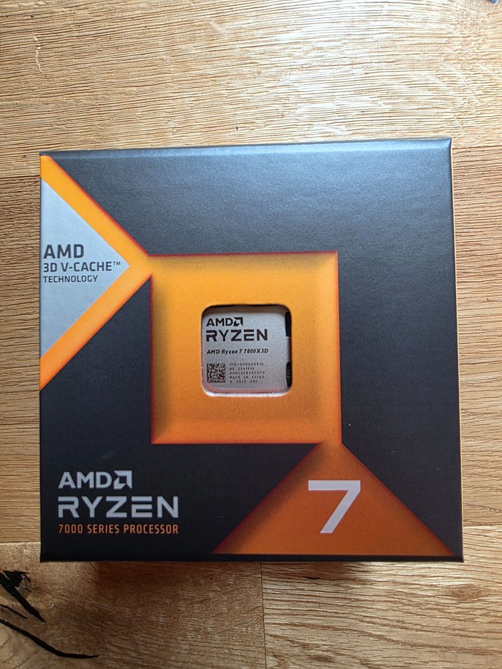 Amd PC: AMD Ryzen 7800X3D – Nuovo e nell'imballaggio originale da Humlikon venduto da Mustang025