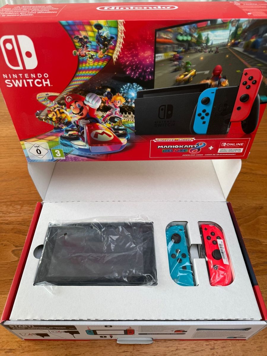 Spannende Switch Mit Mario Kart Bild