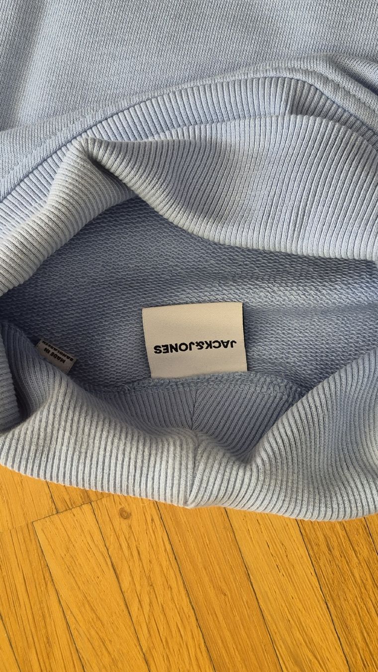 Jack & Jones Maglioni & Felpe: Pullover Jack & Jones hellblau Stehkragen Grösse M  – Usato da Pfäffikon ZH venduto da xxmopsxx 2