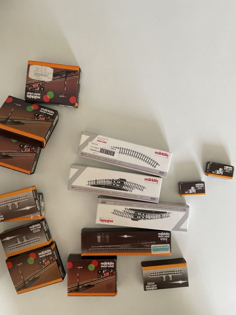 Märklin Modellini di ferrovie: Märklin  Spur Z Verpackungen – Usato da Basel venduto da kiba78