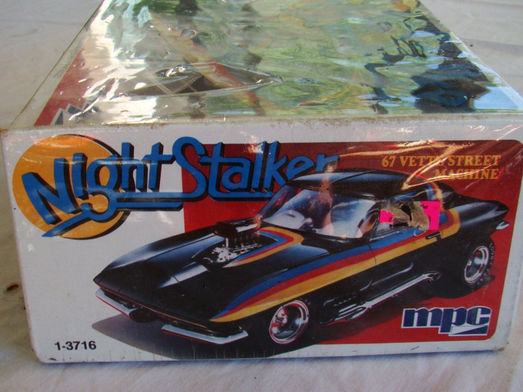 Chevrolet Modellini d'auto: MPC Night Stalker Corvette 1:25 #1-3716 – Nuovo e nell'imballaggio originale da Châtillens venduto da rei_y82w 2
