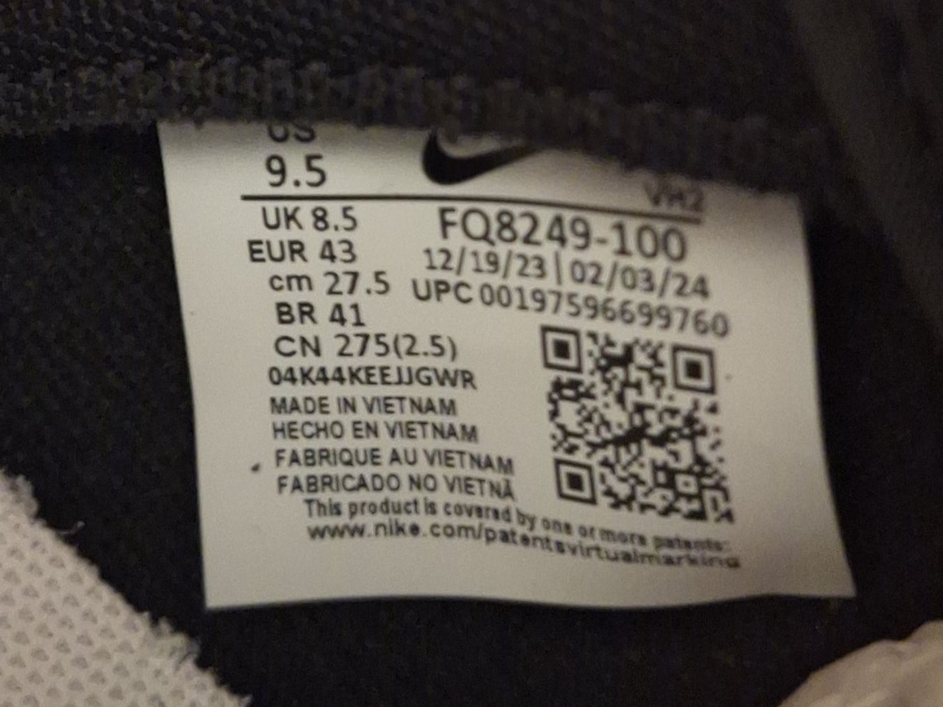 Nike Scarpe da uomo: NEU: Nike Dunk Low Suede Panda, US M-9.5 – Nuovo e nell'imballaggio originale da Meilen venduto da sdisecli 6