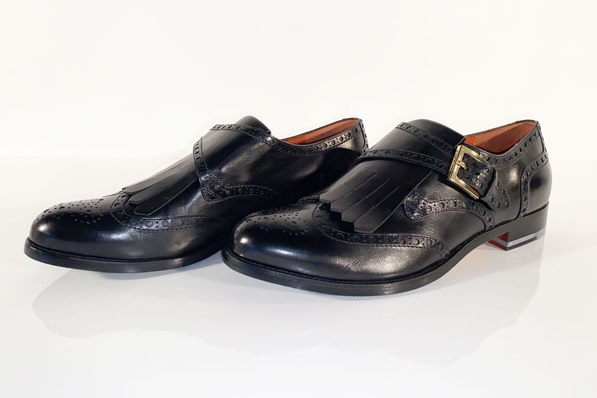 Santoni Scarpe da uomo: Santoni Mokassins Leder schwarz Gr.41.5 – Nuovo (secondo la descrizione) da Ballwil venduto da ClassicGallery 2