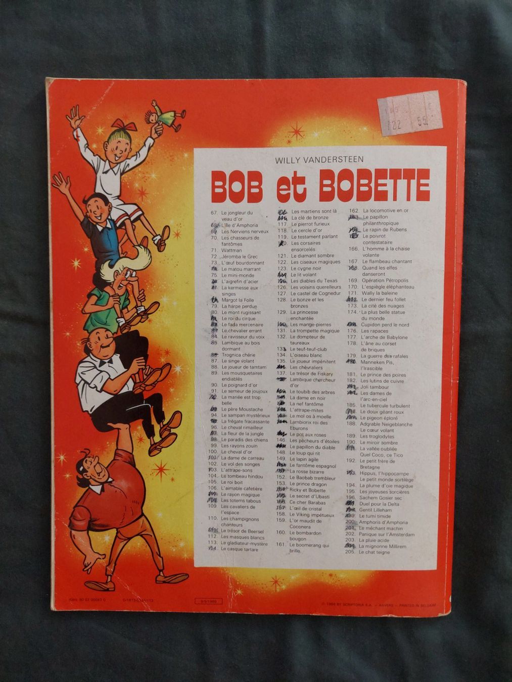 Comics: Bob et Bobette T.98 ED. 1986 BE+ – Gebraucht aus Genève von Blu_BD 1