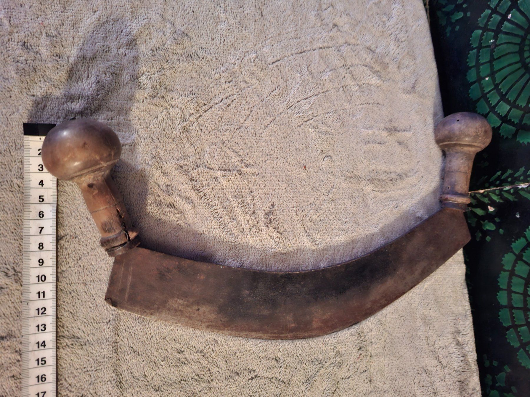 Posate: Antikes Wiegemesser mit Holzgriff – Usato da Otelfingen venduto da silver-moon 3