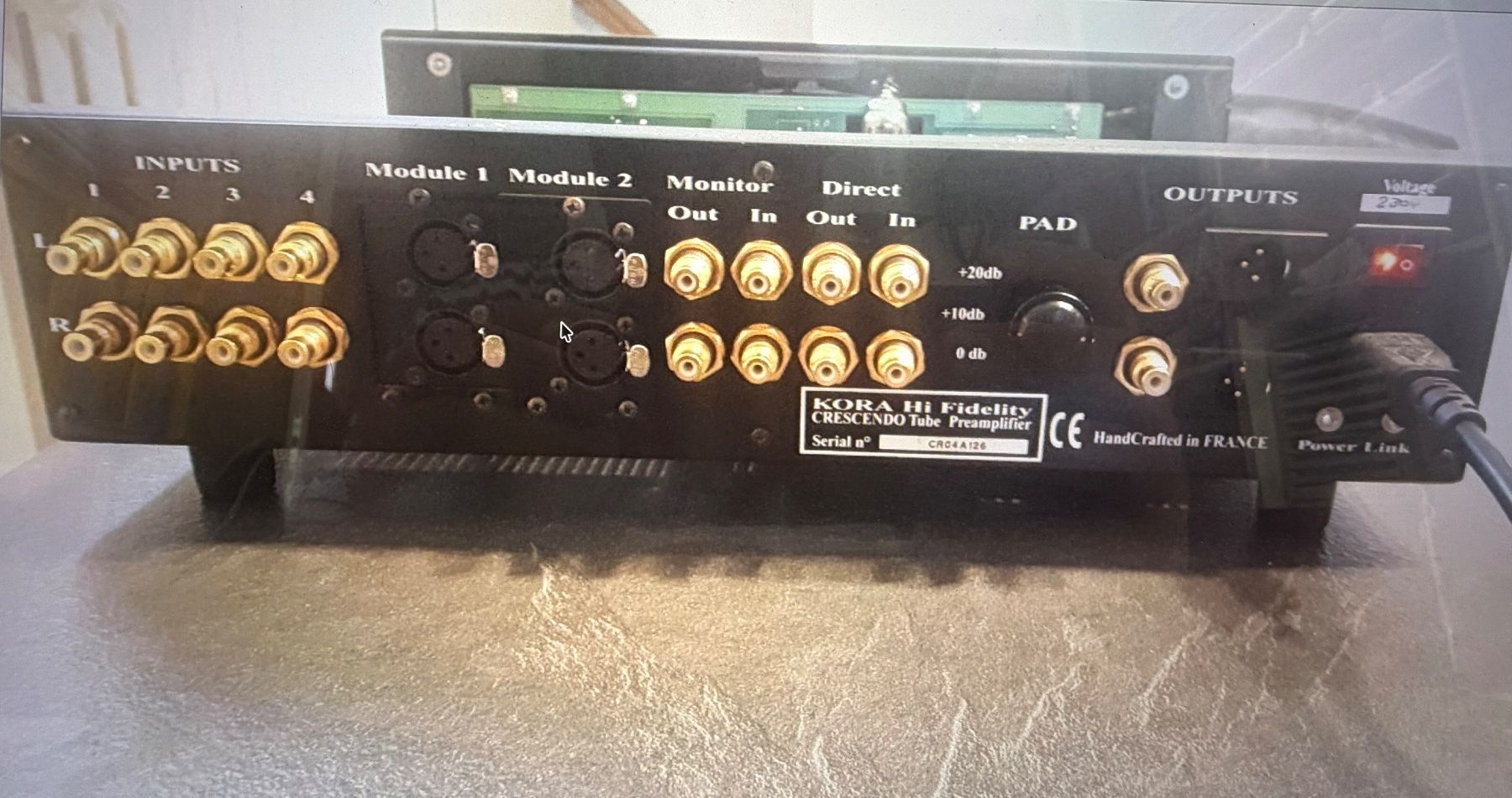 Amplificatori: Kora Crescendo Vorverstärker - Klangwunder – Nuovo e nell'imballaggio originale da Balgach venduto da richardv 3