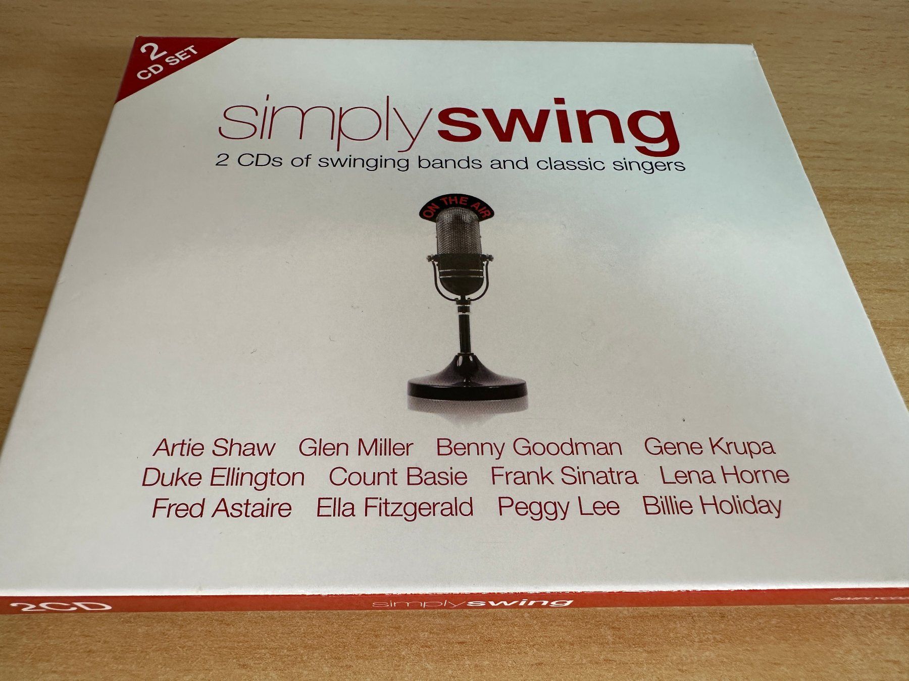 CD: Various – Simply Swing - 2 CD – Usato da Rikon im Tösstal venduto da Alpenmutz