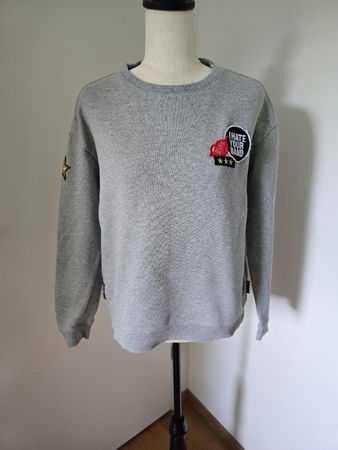 Pepe Jeans Sweater Celia S – Graumelierter Sweatshirt 