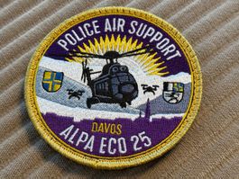 Badge: Police Air Support WEF 2025 - Luftwaffe - Gold