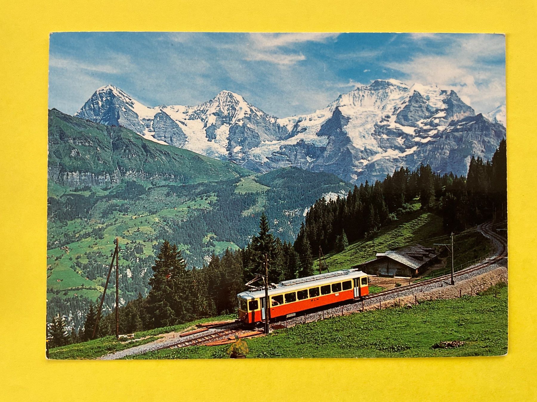 Cartes postales: AK Mürren. Grütschalpbahn – D'occasion à Zürich par tol_b7c7