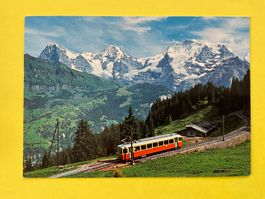 AK Mürren. Grütschalpbahn