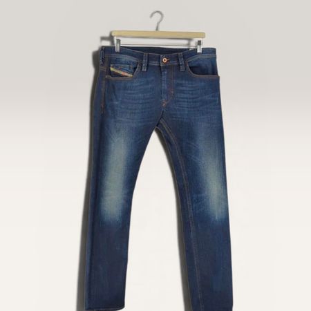 Jeans Diesel Thanaz - Bleu - Taille W33 L32 - Slim-Skinny