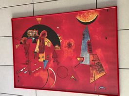 Abstrakter Kunstdruck / dekoratives Kunstbild