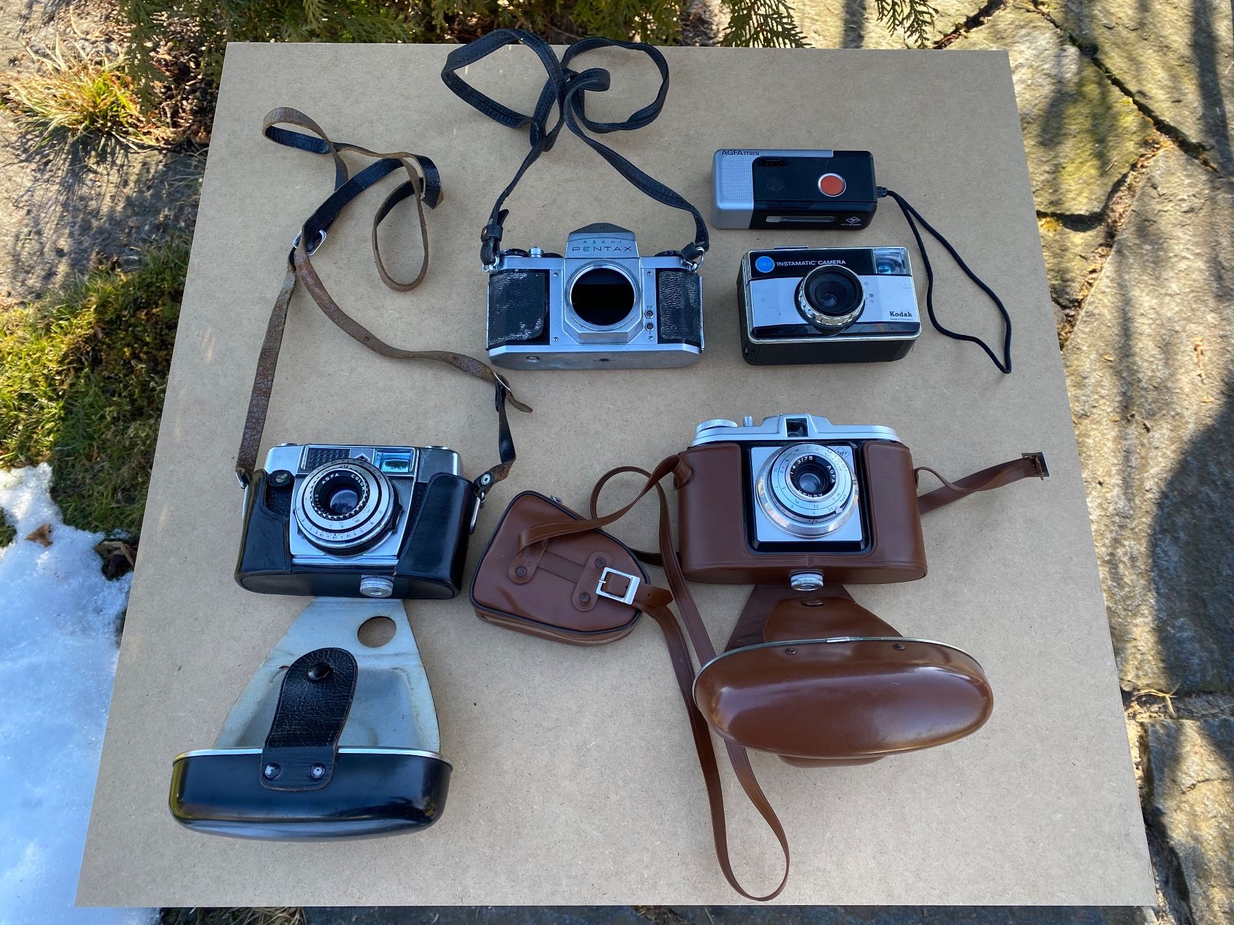 Fotocamera: 5 alte Kameras – Difettoso da Feldbach venduto da Olive1 5