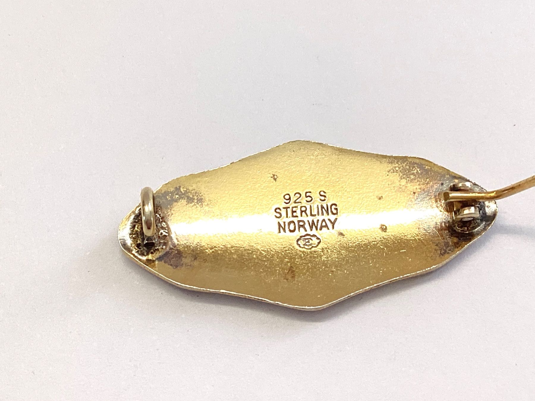 Spille & Fermagli: Antike Brosche Silber, Emaille, Elvik & Co. Norwegen – Usato da Eglisau venduto da mar_5rn2 4