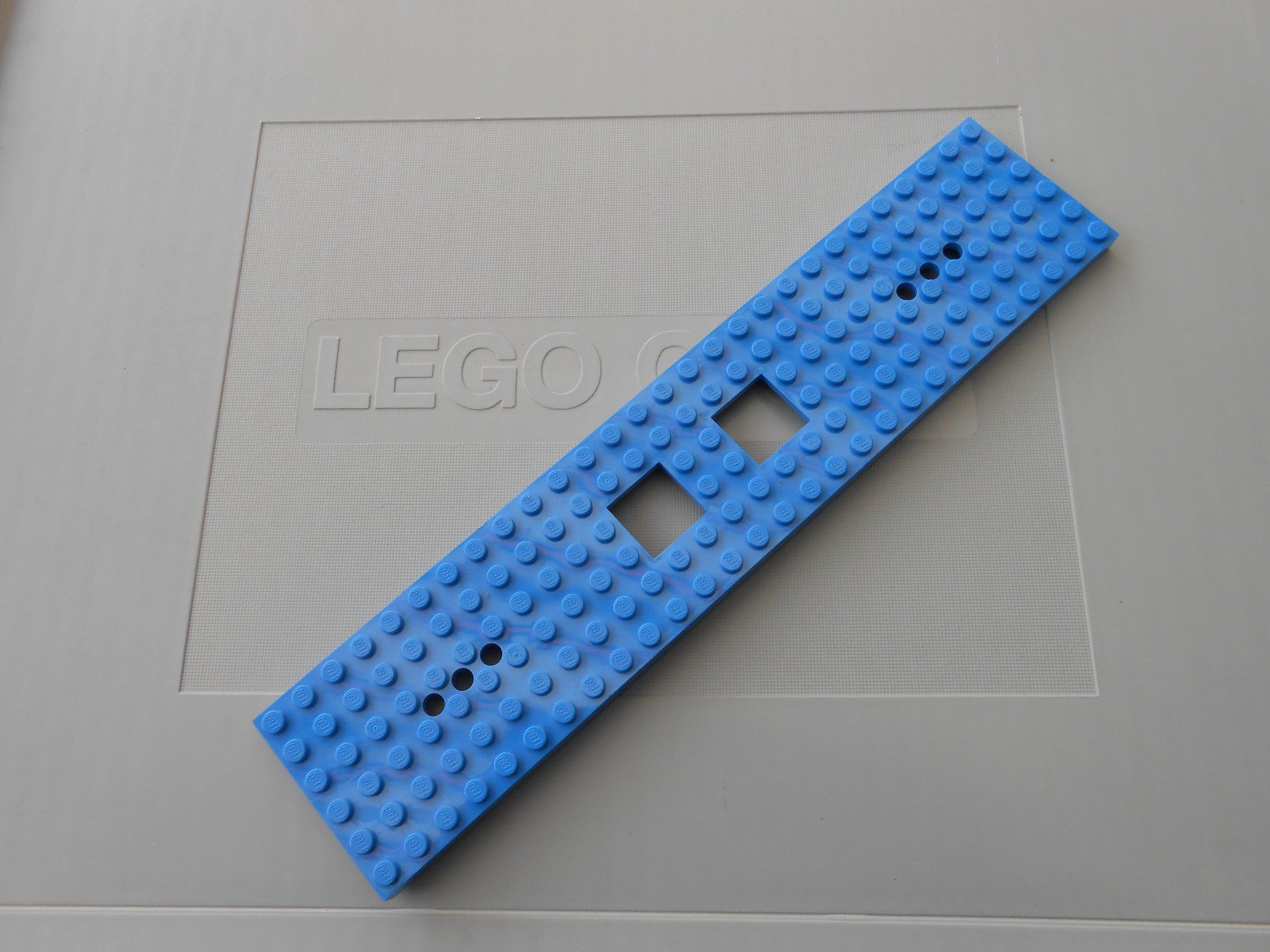 Lego Giocattoli: Zugplatte 6x28 Blau – Usato da Oftringen venduto da Link8