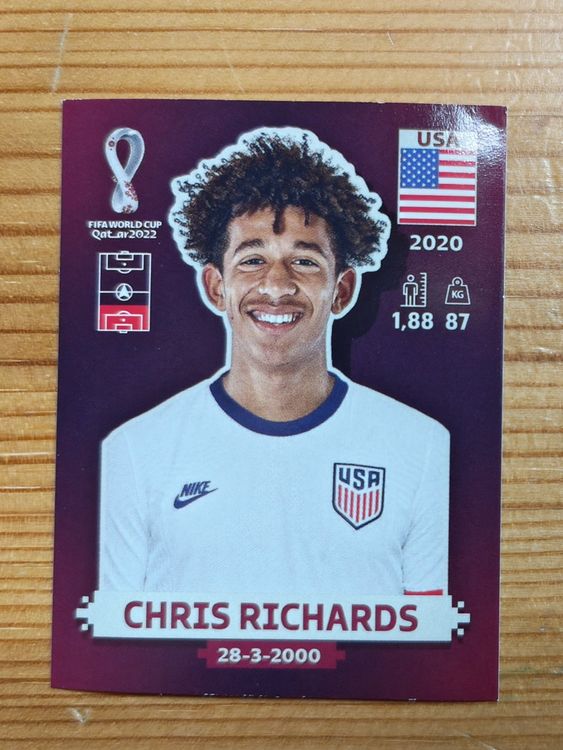 Panini WM 2022-USA 7 | Kaufen auf Ricardo