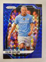 Erling Haaland 2024-25 Panini Prizm Blue Mosaic ManCity