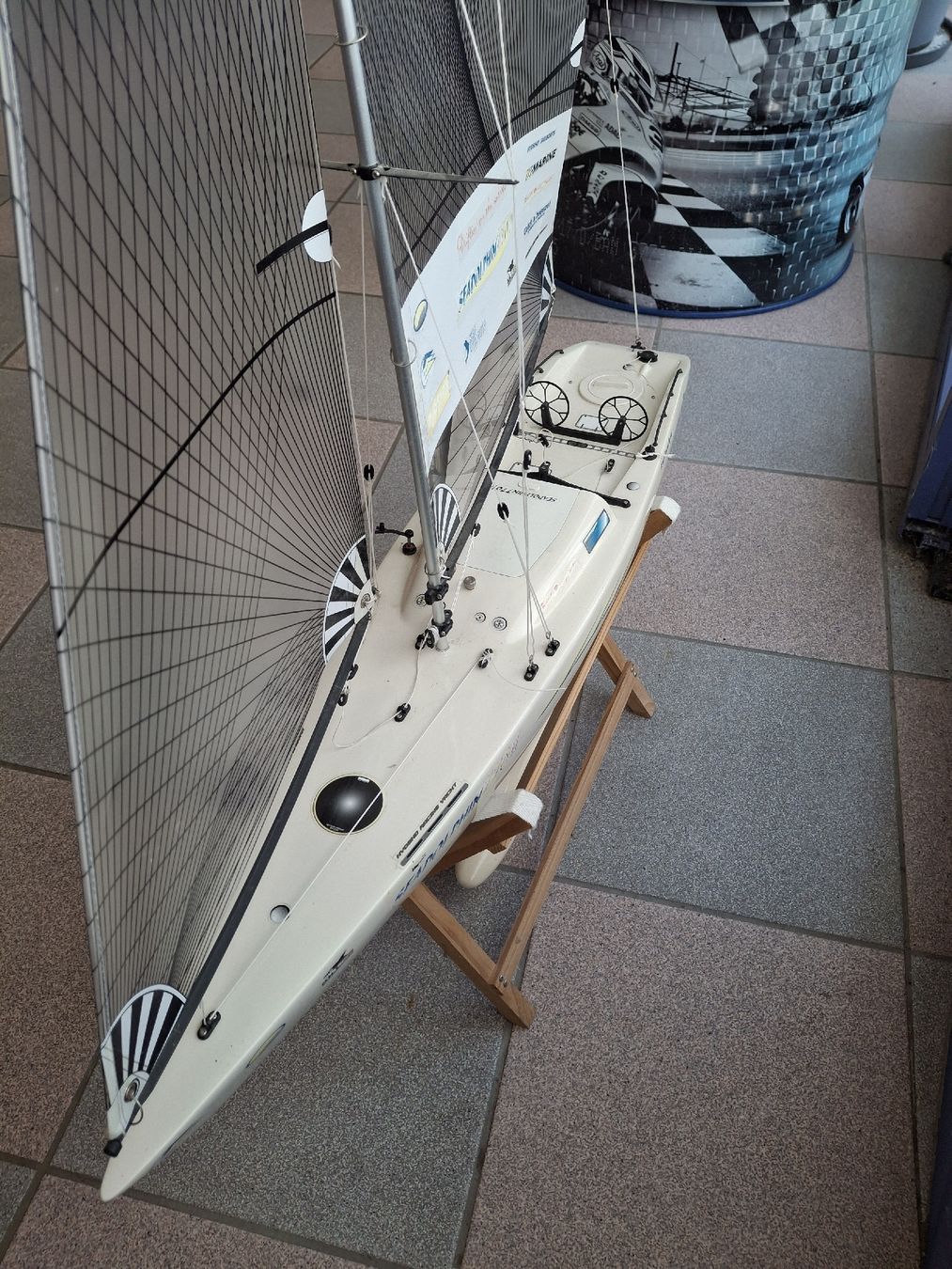 Tamiya Modellismo RC: RC Segelschiff Segelboot Seadolphin 770 – Usato da Bremgarten b. Bern venduto da youngtimer2013 1