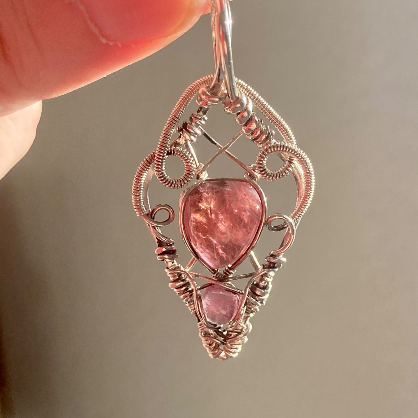 Catenine: Rosa Turmalin Anhänger – Nuovo (secondo la descrizione) da Solothurn venduto da Kiki_Di 5