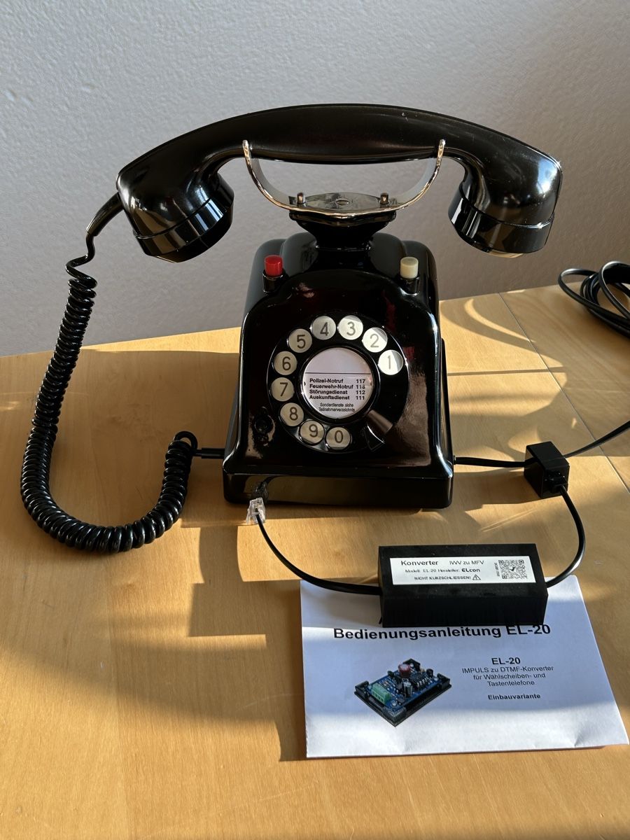 Telefoni: Tischtelefon Modell 29, betriebsbereit – Usato da Muri AG venduto da old-swissphones