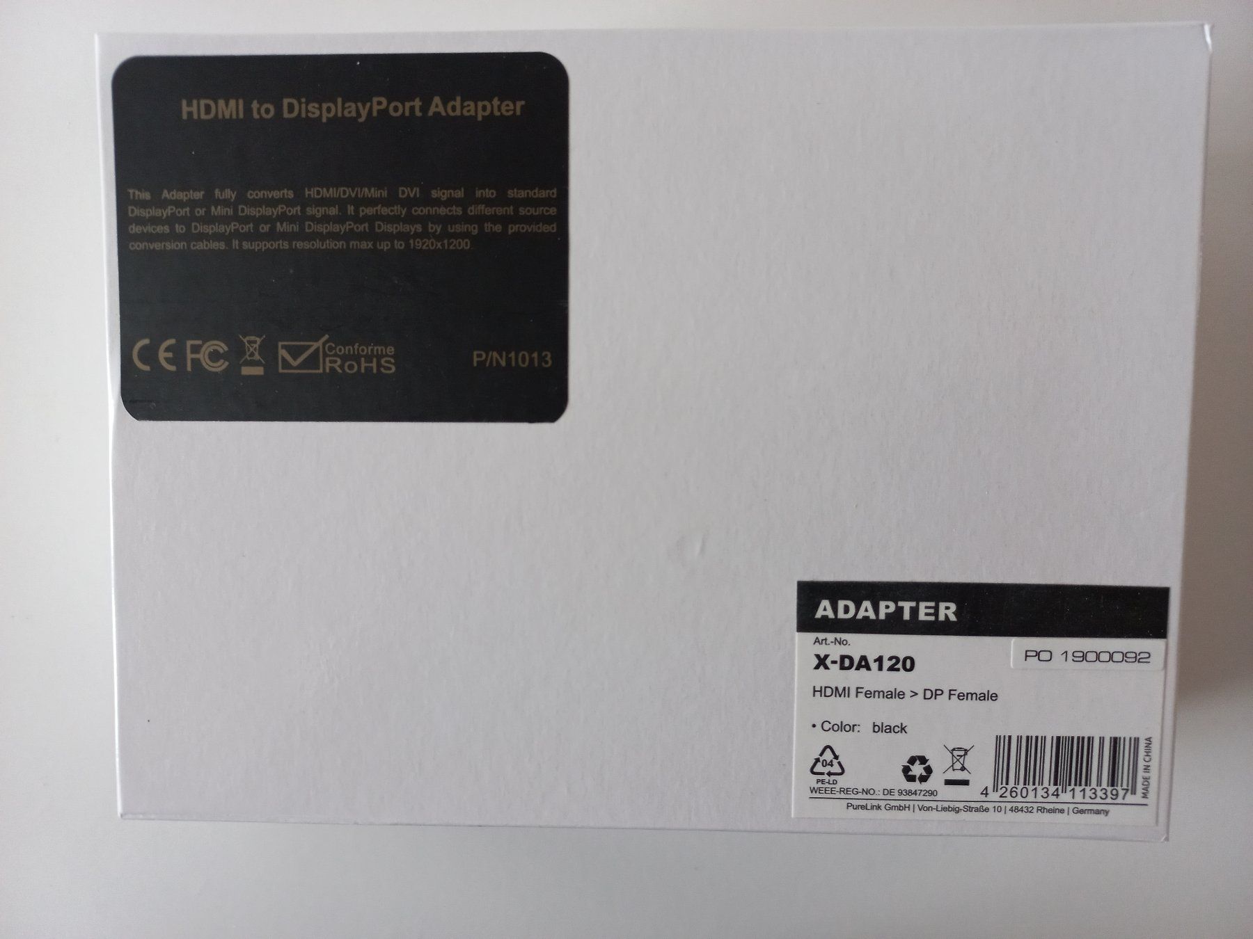 Adattatori: HDMI zu DisplayPort Adapter - Neuwertig & Originalverpackt – Usato da Wettingen venduto da tonia3 3