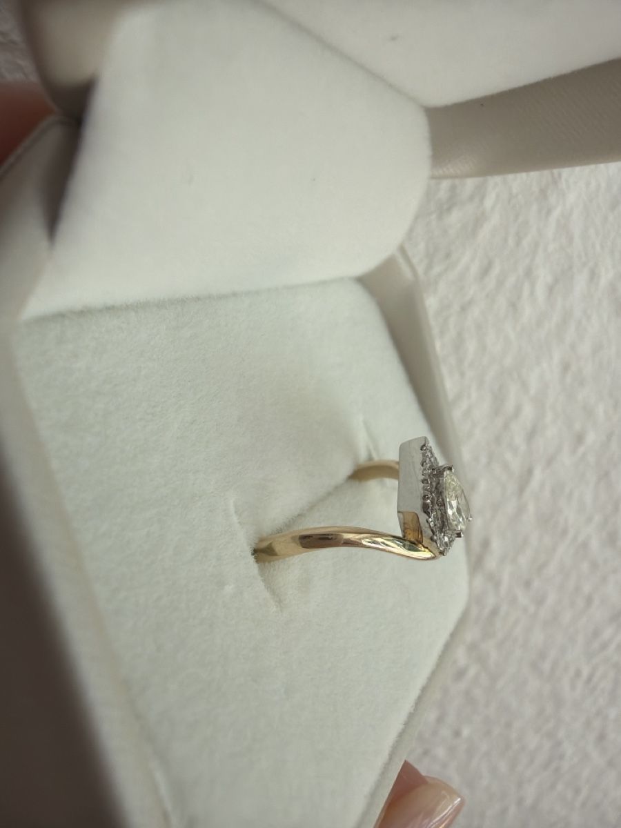 Bagues: LAST BEFORE MELT Diamant Ring ca. 0.3ct – Neuf (Voir description) à Zürich par Pandainlondon 1