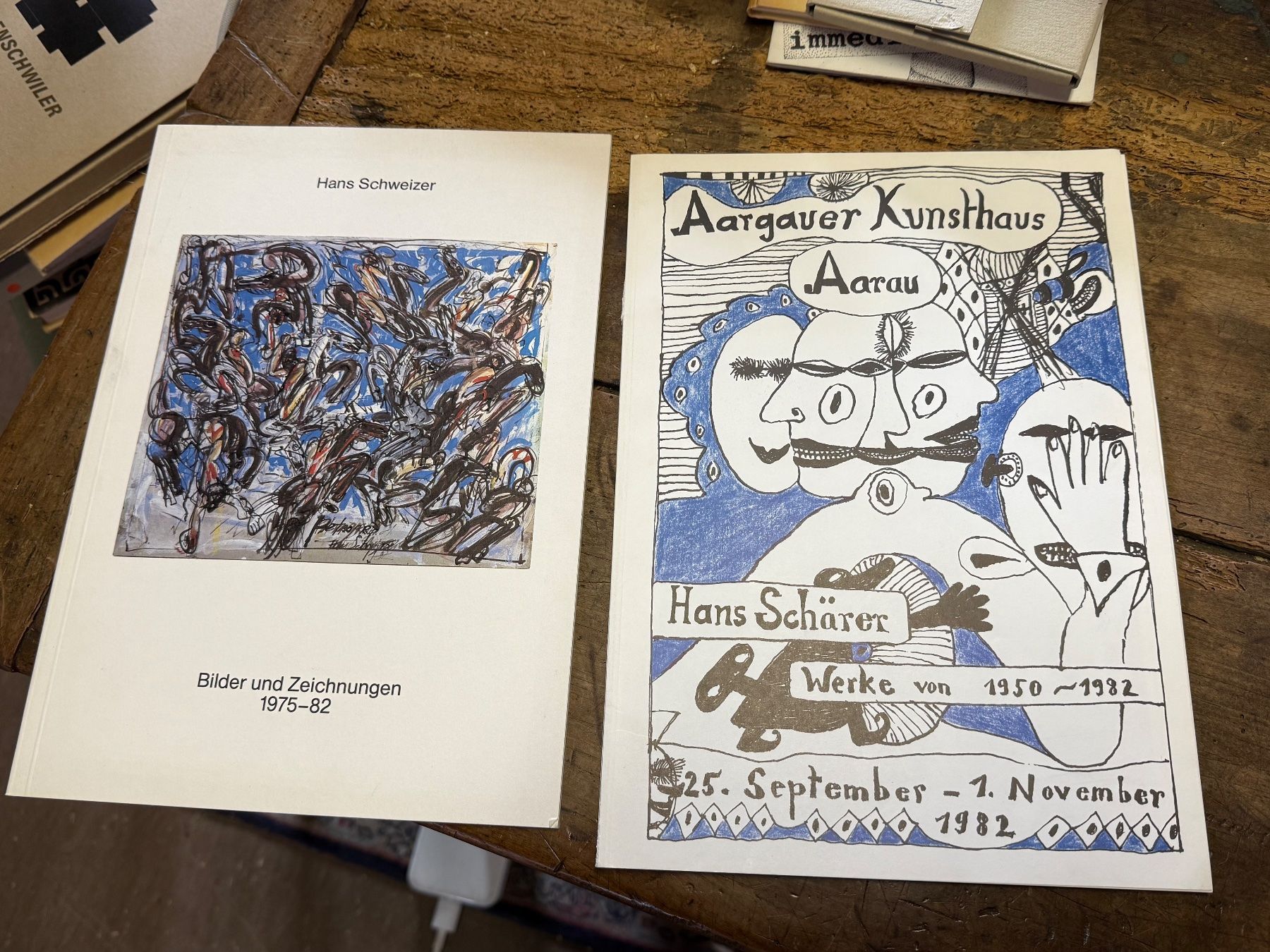 Libri: Hans Schärer und Hans Schweizer 2 Kunstbücher – Usato da Bern venduto da Jwpm66
