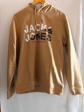 JACK & JONES, Kapuzenpullover JWHSTAR, Grösse L, Hellbraun